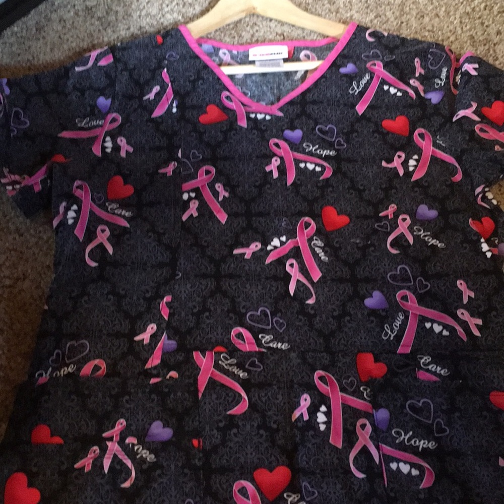 Scrub star xs scrub top